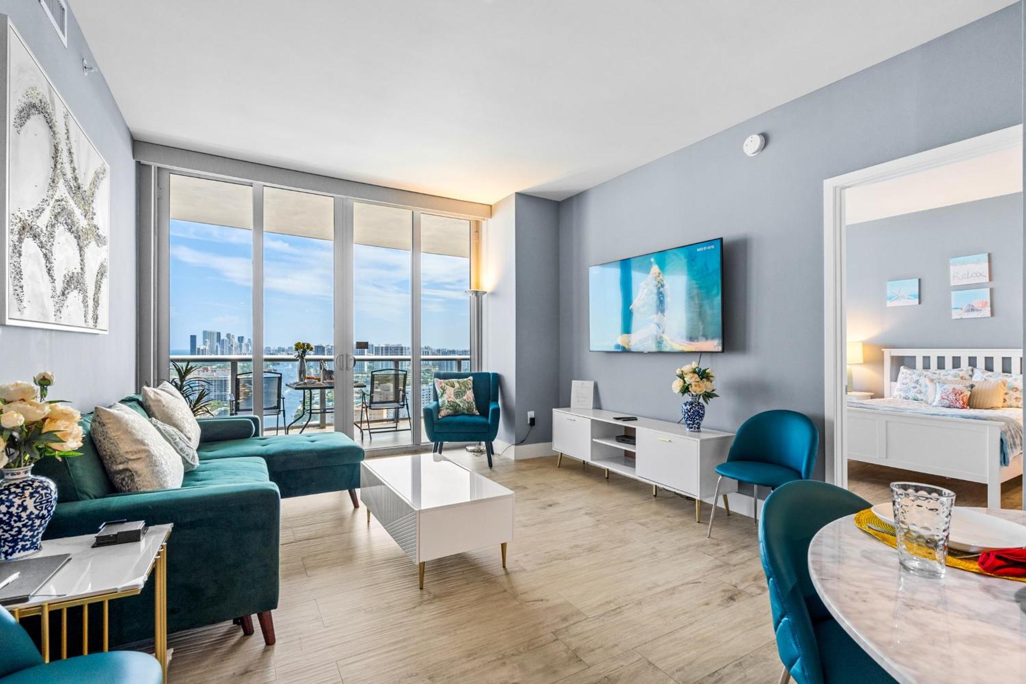 Ocean Views - Pool & Gym - Pet Friendly - Close To Beach Plaja Hallandale Exterior foto